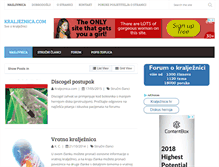 Tablet Screenshot of kraljeznica.com
